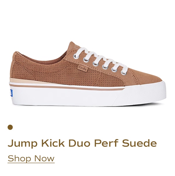 Jump Kick Duo Perf Suede