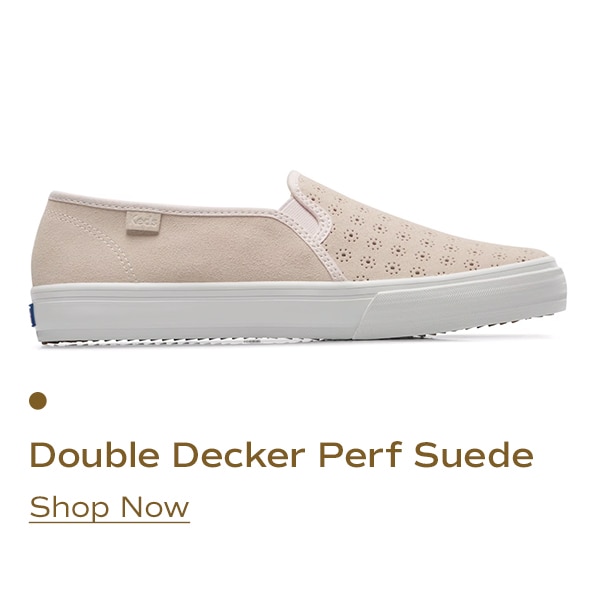 Double Decker Perf Suede | Shop Now