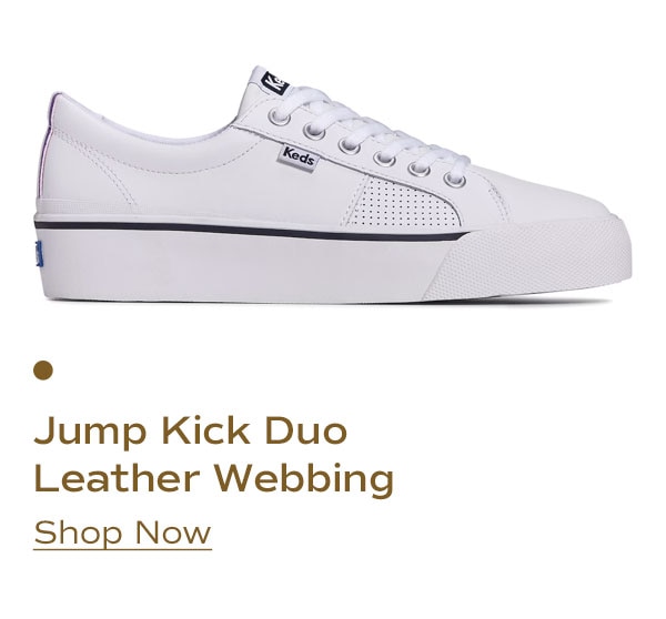 Jump Kick Duo Leather Webbing | Shop Now