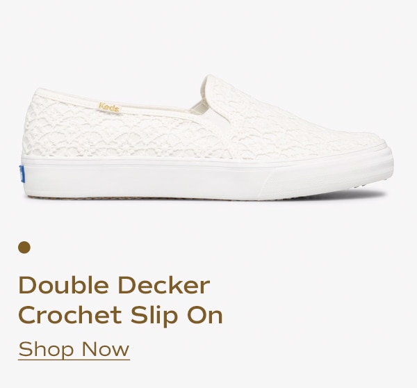 Double Decker Crochet Slip On | Shop Now
