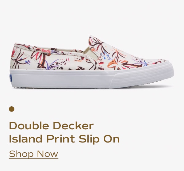 Double Decker Island Print Slip On | Shop Now