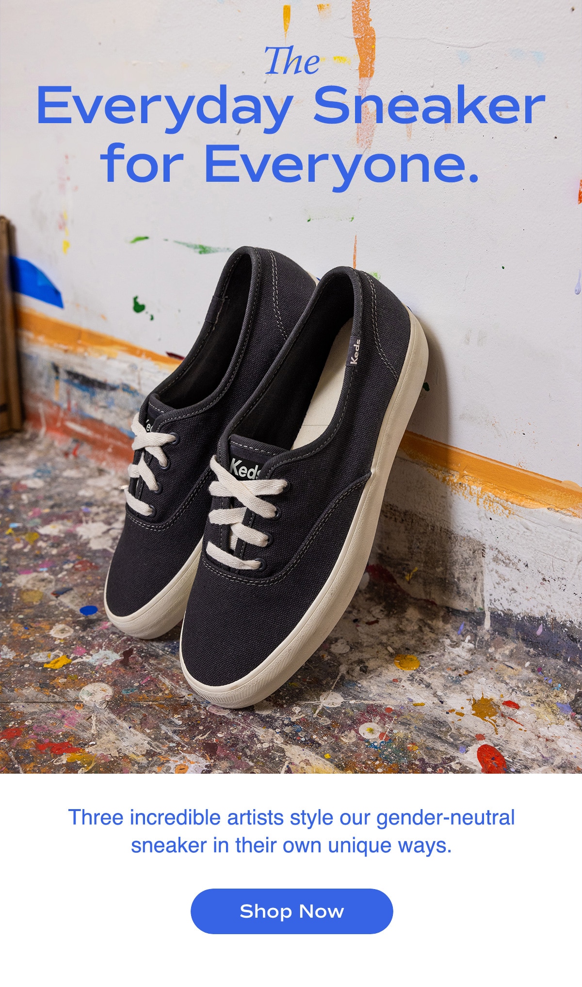 Just dropped: Our gender neutral sneaker. - Keds
